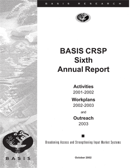 BASIS CRSP Sixth Annual Report