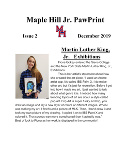 Pawprint Jr. Dec. 2019 Edition