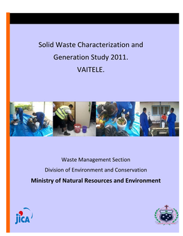Solid Waste Characterization and Generation Study 2011. VAITELE