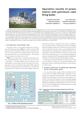 Continuous Operation and Maintenance Results of Power