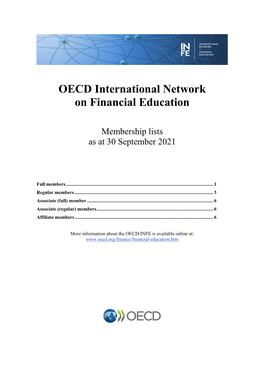 OECD International Network on Financial Education