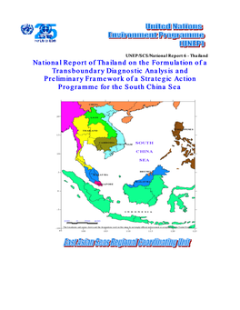 National Report of Thailand on the Formulation of a Transboundary
