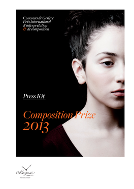 Composition Prize 2013