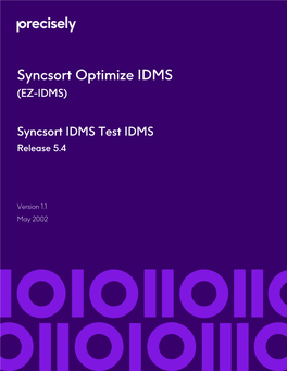 EZ-Test IDMS User Guide)