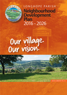 LONGHOPE PARISH Neighbourhood Development Plan 2016 - 2026
