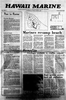 Marines Revamp Beach