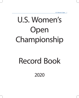 U.S. Women's Open 1