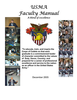 Faculty Manual Signed