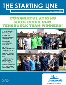 Congratulations Gate River Run Tenbroeck Team Winners!