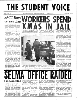 The Student Voice, December 30, 1963