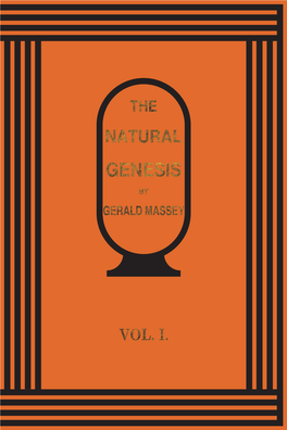 The Natural Genesis (Vol. 1)