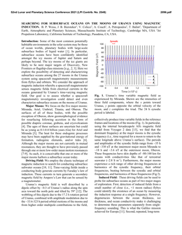 Searching for Subsurface Oceans on the Moons of Uranus Using Magnetic Induction