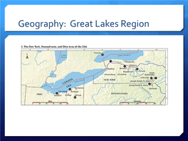 Geography: Great Lakes Region Establishing Zion in Missouri