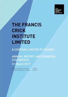 The Francis Crick Institute Limited