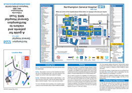 A Guide for Patients and Visitors to Northampton General Hospital NHS