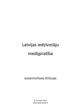 Latvijas Iedzīvotāju Medijpratība