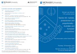 Section 92: Markets, Protectionism And