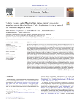 Tectonic Controls on the Maastrichtian-Danian Transgression