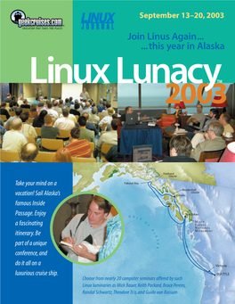 Join Linus Again...This Year in Alaska