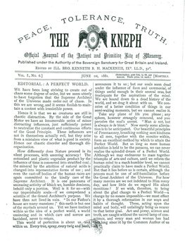 Kneph V1 N6 Jun 1881