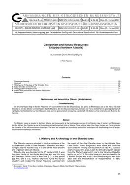 ABHANDLUNGEN DER GEOLOGISCHEN BUNDESANSTALT Abh