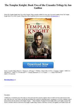 The Templar Knight: Book Two of the Crusades Trilogy by Jan Guillou