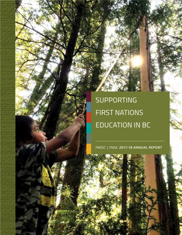 Supporting First Nations Education in Bc