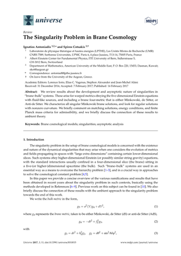 The Singularity Problem in Brane Cosmology