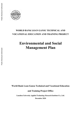 7.Environmental Management Plan