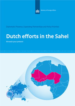 Dutch Efforts in the Sahel #Investir Pour Prévenir