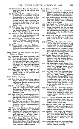 THE LONDON GAZETTE, 11 JANUARY, 1929. 325. (49) Dixons Bourne from the Stone Cross— Rural District of Elham