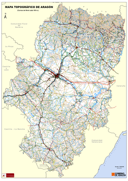 MAPA TOPOGRÁFICO DE ARAGÓN N Emb