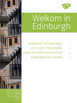 Welkom in Edinburgh