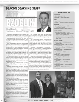 Jeff Bzdelik FILE