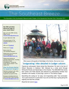 'Invigorating' Hike Detailed in Ledger Column