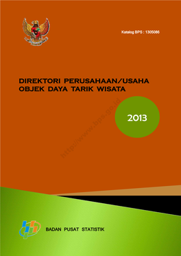 Direktori Perusahaan/Usaha Objek Daya Tarik Wisata 2013