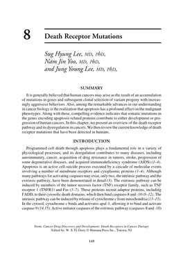 8 Death Receptor Mutations