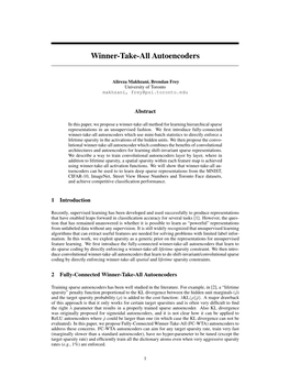 Winner-Take-All Autoencoders