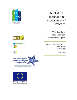 Woesten Land Consolidation Management Plan