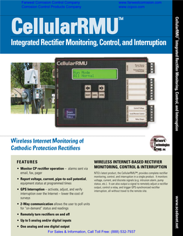 Integrated Rectifier Monitoring, Control, and Interruption Integrated Rectifier Monitoring, Control, and Interruption