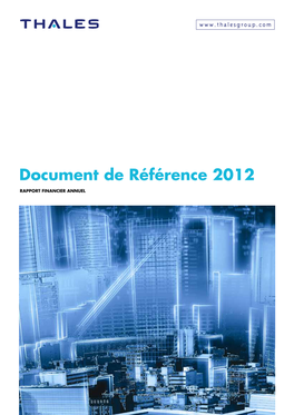 Document De Référence 2012