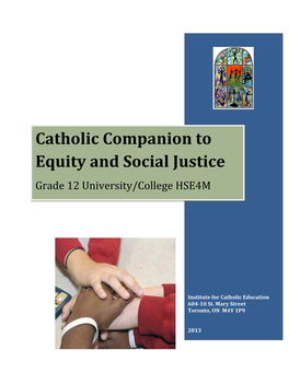 Catholic Companion to Equity and Social Justice