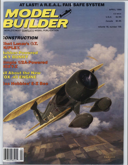 Model Builder April 1988