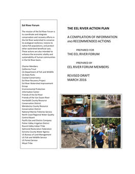 Eel River Action Plan 2016