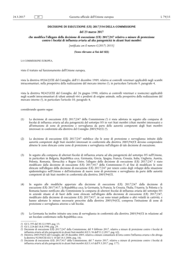 Decisione Di Esecuzione (Ue)