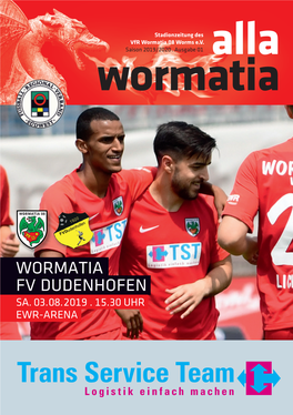 Wormatia Fv Dudenhofen Sa