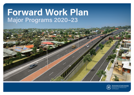 Forward Work Plan Major Programs 2020-2023