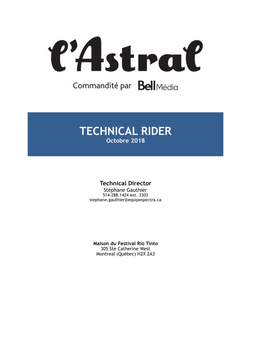Tech Rider-Astral