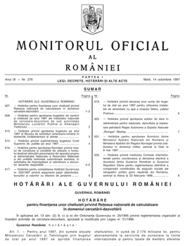 Hot√R¬Ri Ale Guvernului Rom¬Niei