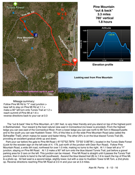 Pine Mountain “Out & Back”